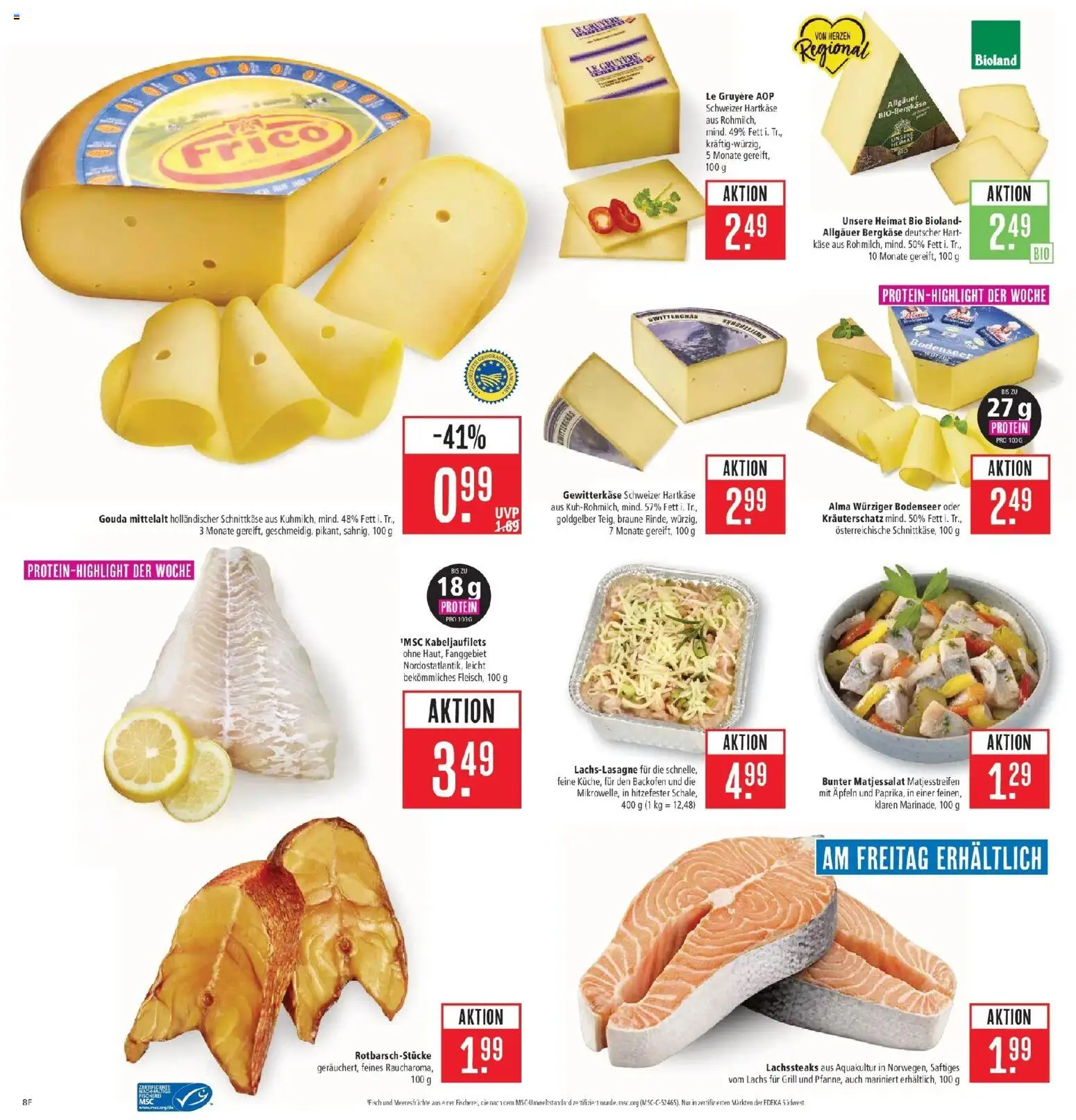 Marktkauf Prospekt Heidenheim (ab 05.10.2026) » Angebote online | Seite: 8 | Produkte: Fisch, Lachs, Meeresfrüchte, Backofen