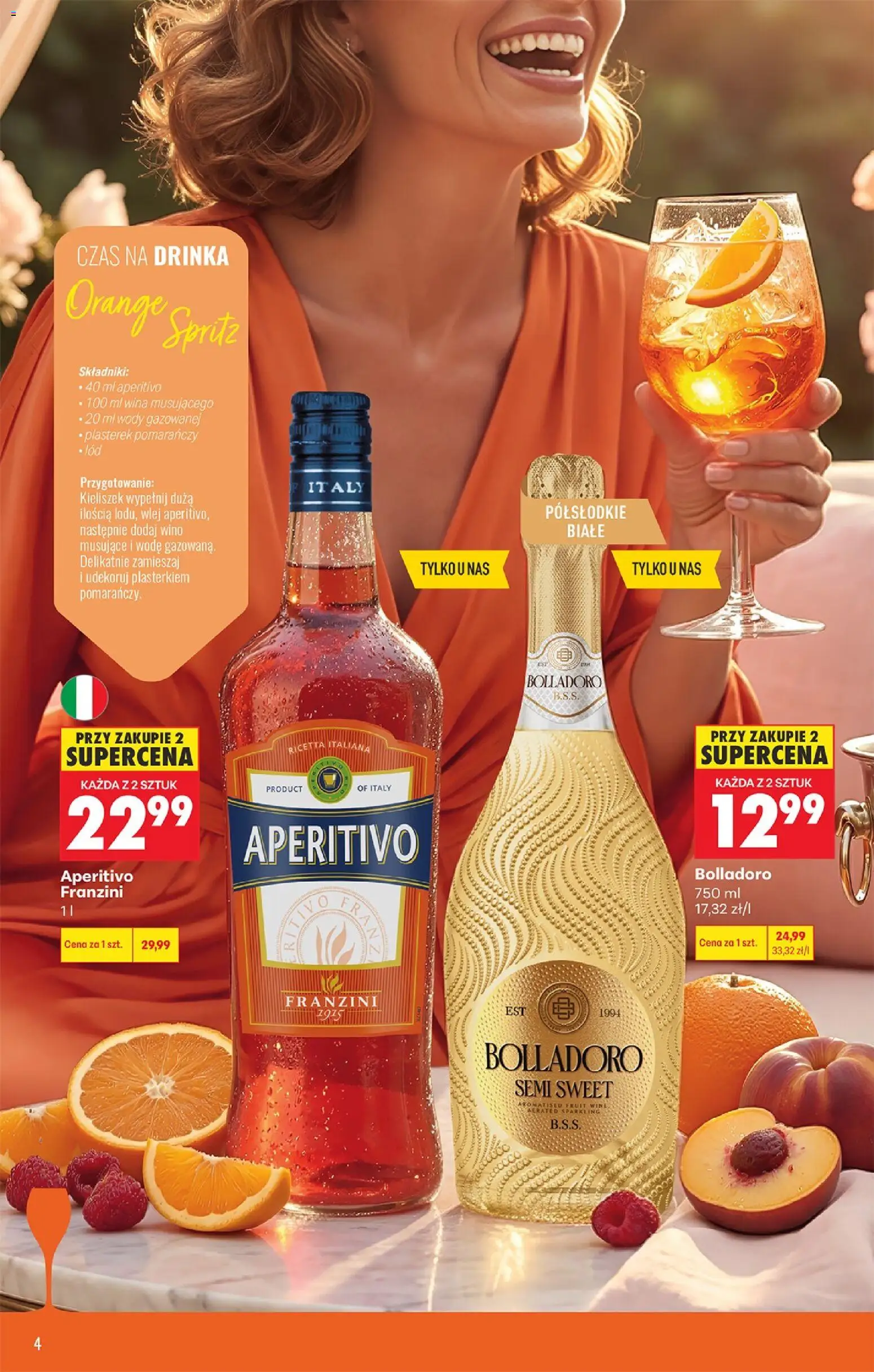 Biedronka gazetka - Czas na toast od 18.05.2026 | Strona: 4