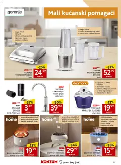 Konzum Katalog - Pregled kataloga iz trgovine Konzum, vrijedi od 22.07.2026 | Stranica: 27