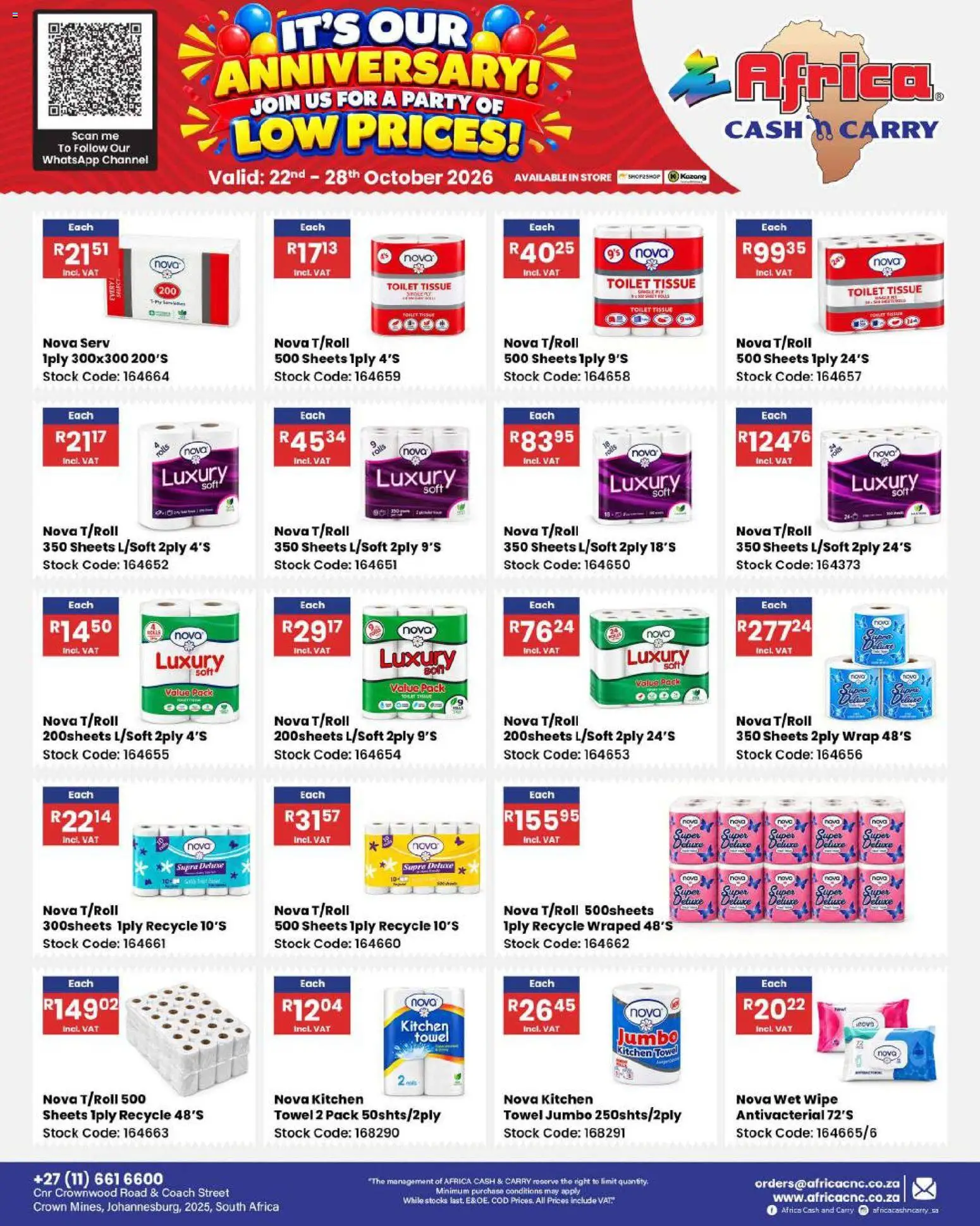 New Africa Cash & Carry catalogue – valid from 22/10/2026 | Page: 77