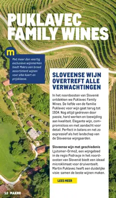 Makro folder - Horeca Magazine - Voorbeeld van een folder van Makro, geldig van 20.04.2026 | Pagina: 12 | Producten: Kaart, Wijn
