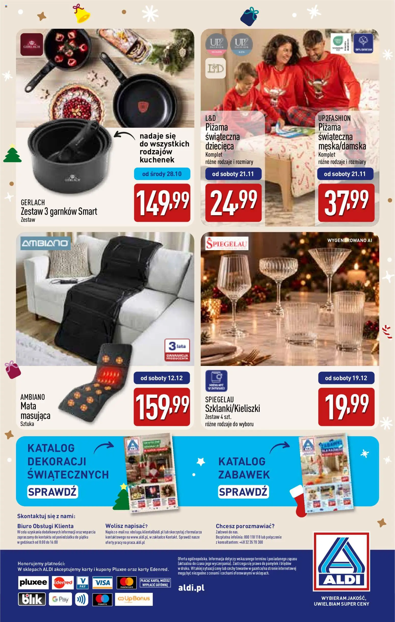 Aldi gazetka - Katalog prezentowy od 28.10.2026 | Strona: 34 | Produkty: Piżama, Ambiano
