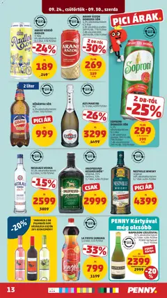NICOLAUS VODKA, 37,5% alkoholtartalom, 0,5 liter, 5198 Ft/liter - amely érvényes a következő dátumtól: 2026.09.24. | Oldal: 17