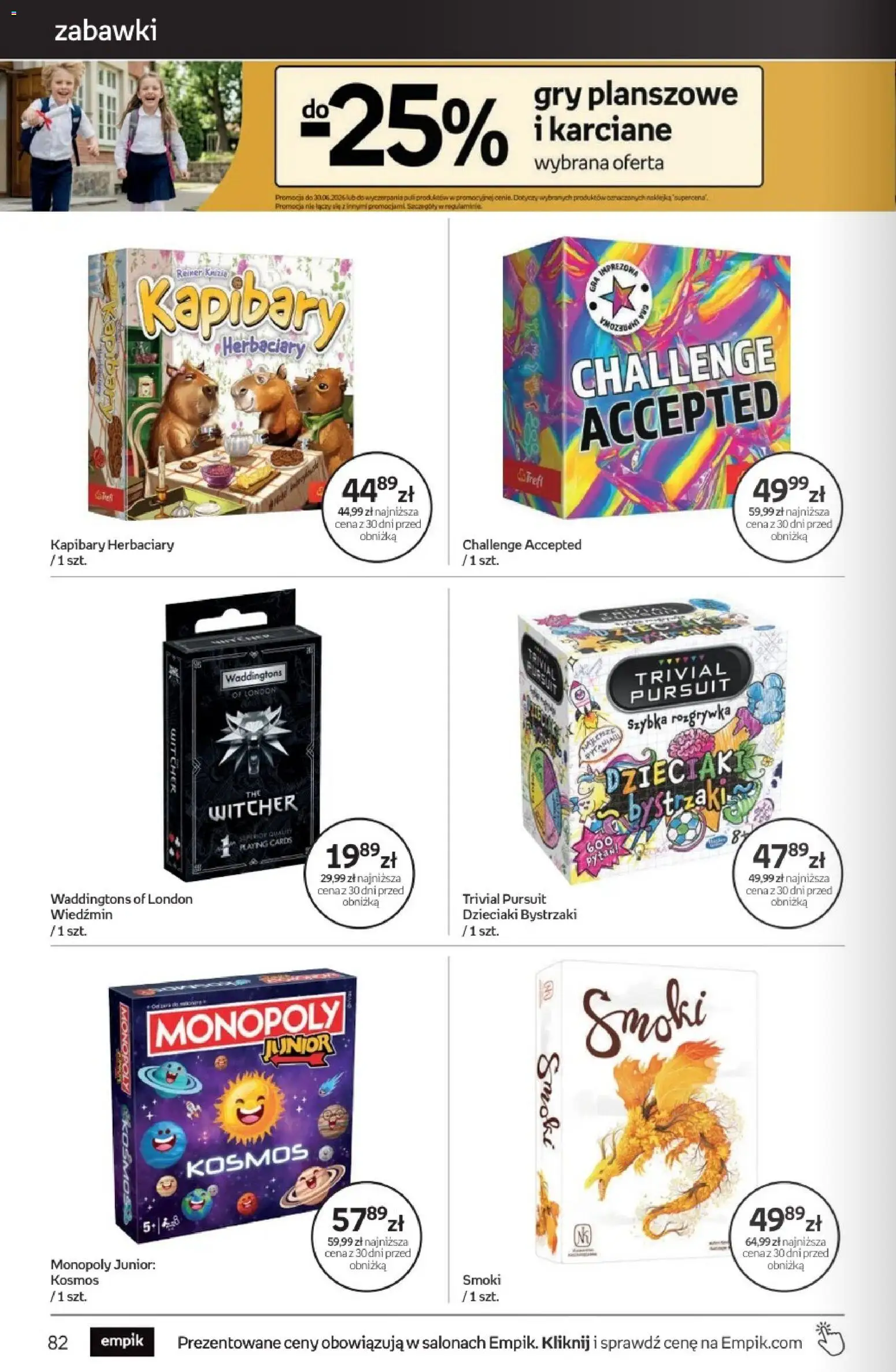 Empik promocje od 17.06.2026 | Strona: 82 | Produkty: Gry