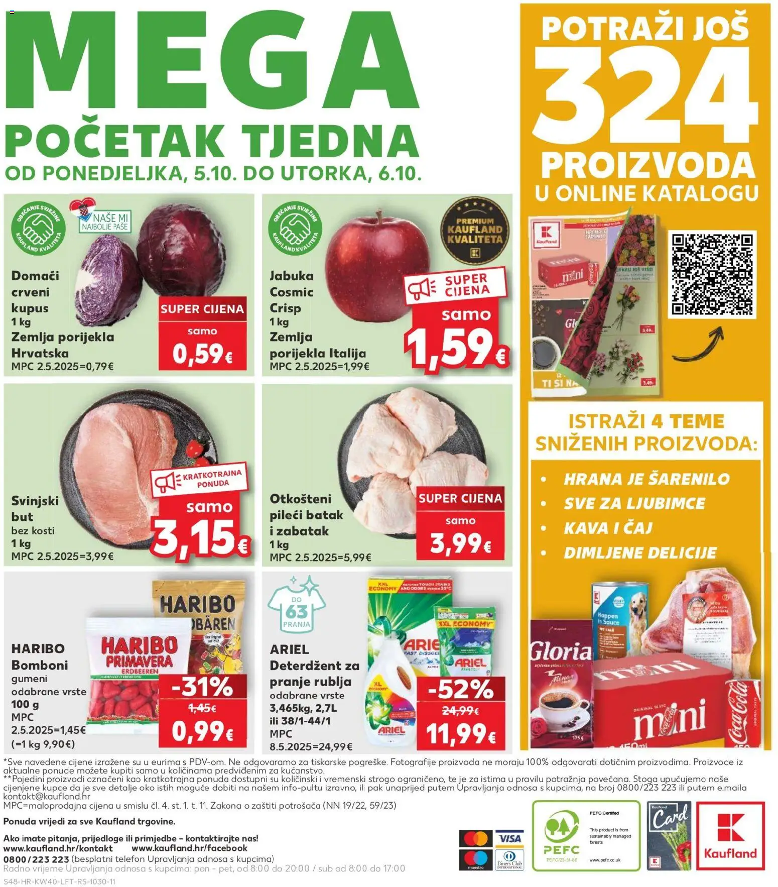 Kaufland HR akciós ujság - amely érvényes a következő dátumtól: 2026.09.30. | Oldal: 48