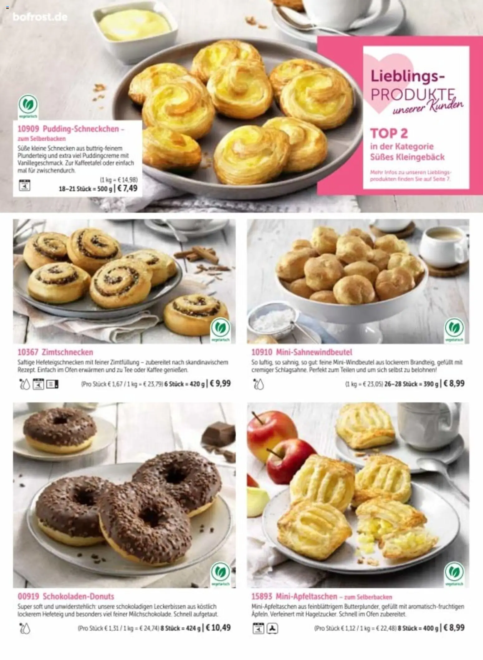 Bofrost Katalog – gültig ab 06.03.2026 | Seite: 128 | Produkte: Top, Ofen, Kaffee, Tee