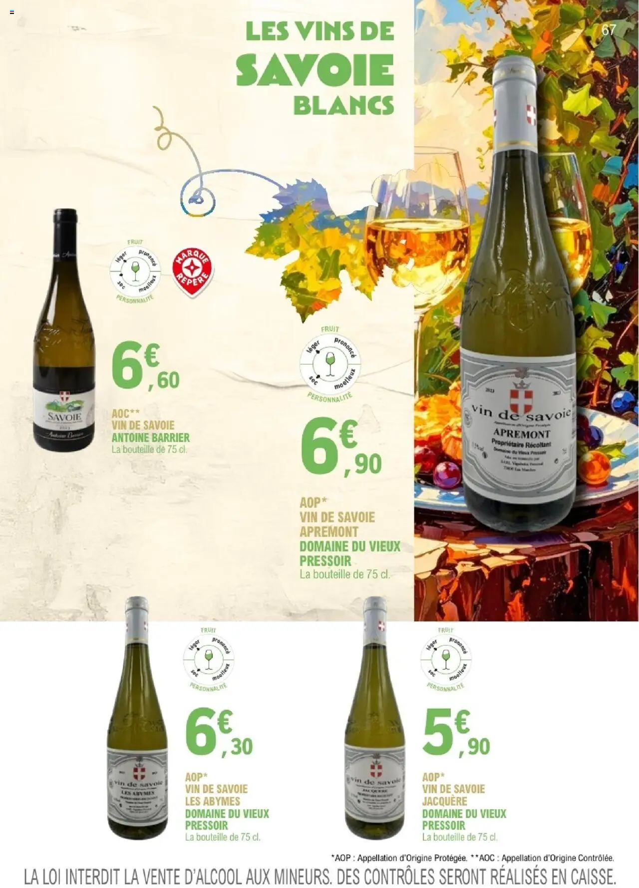 {H1} | Page: 67 | Produits: Bouteille, Vin