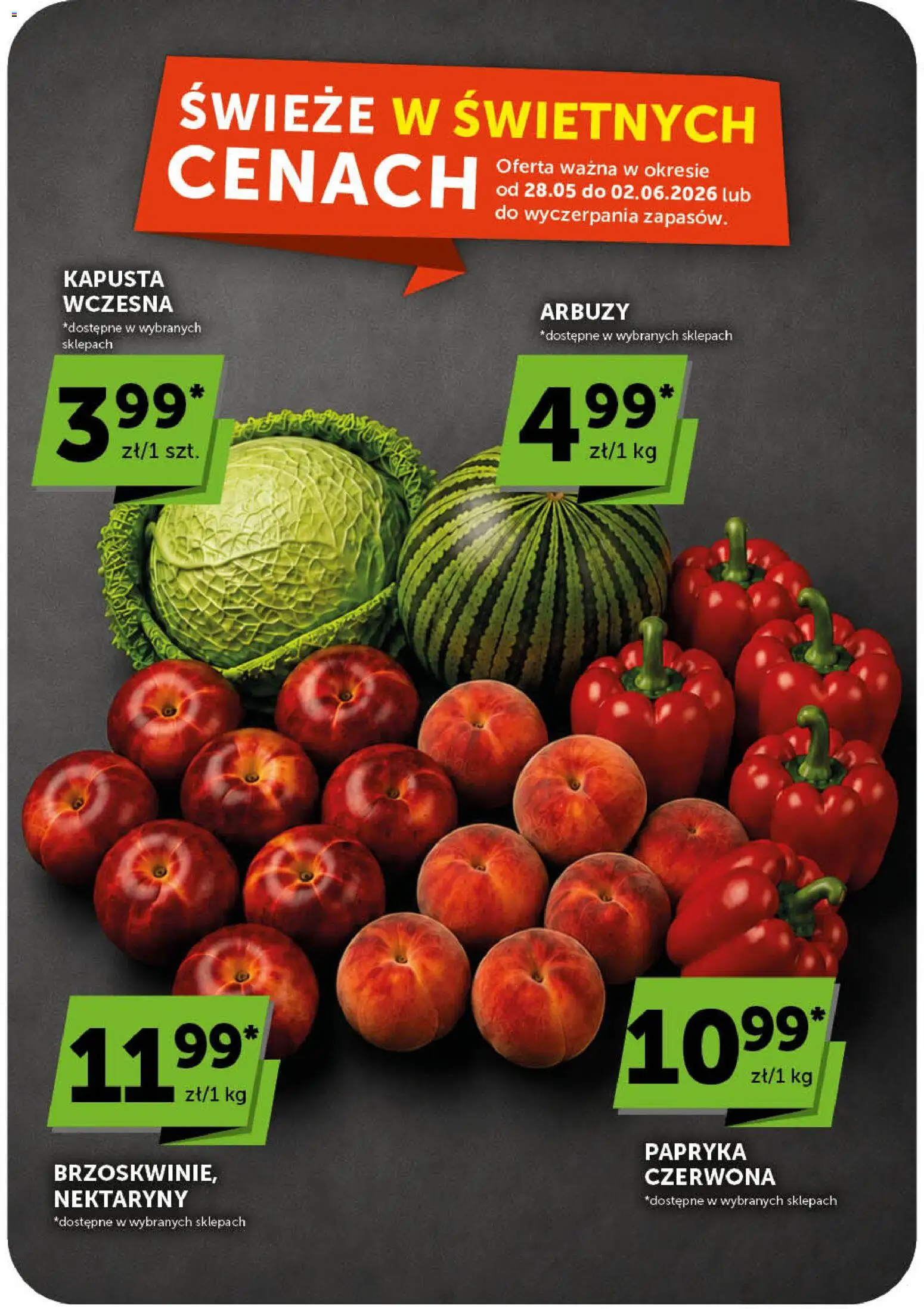 Groszek gazetka od 28.05.2026 | Strona: 7 | Produkty: Kapusta, Papryka