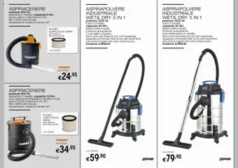 Anteprima del volantino Brico OK volantino Bidoni aspiracenere valido a partire dal 11/09/2026 | Pagina: 3 | Prodotti: Tubo, Aspiracenere, Piatto, Alluminio