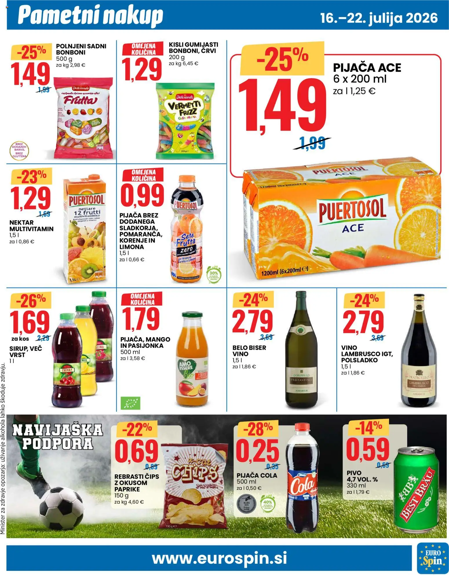 Novi Eurospin katalog ponudbe – veljaven od 16.07.2026 | Stran: 9