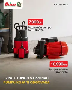 Brico S katalog - pregled Brico S kataloga - važi od 03.08.2026