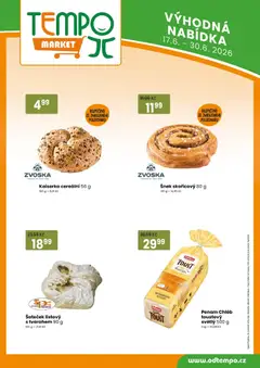 Náhled letáku Tempo leták od 17.06.2026 | Strana: 13 | Produkty: Kaiserka, Chléb, Pekárna