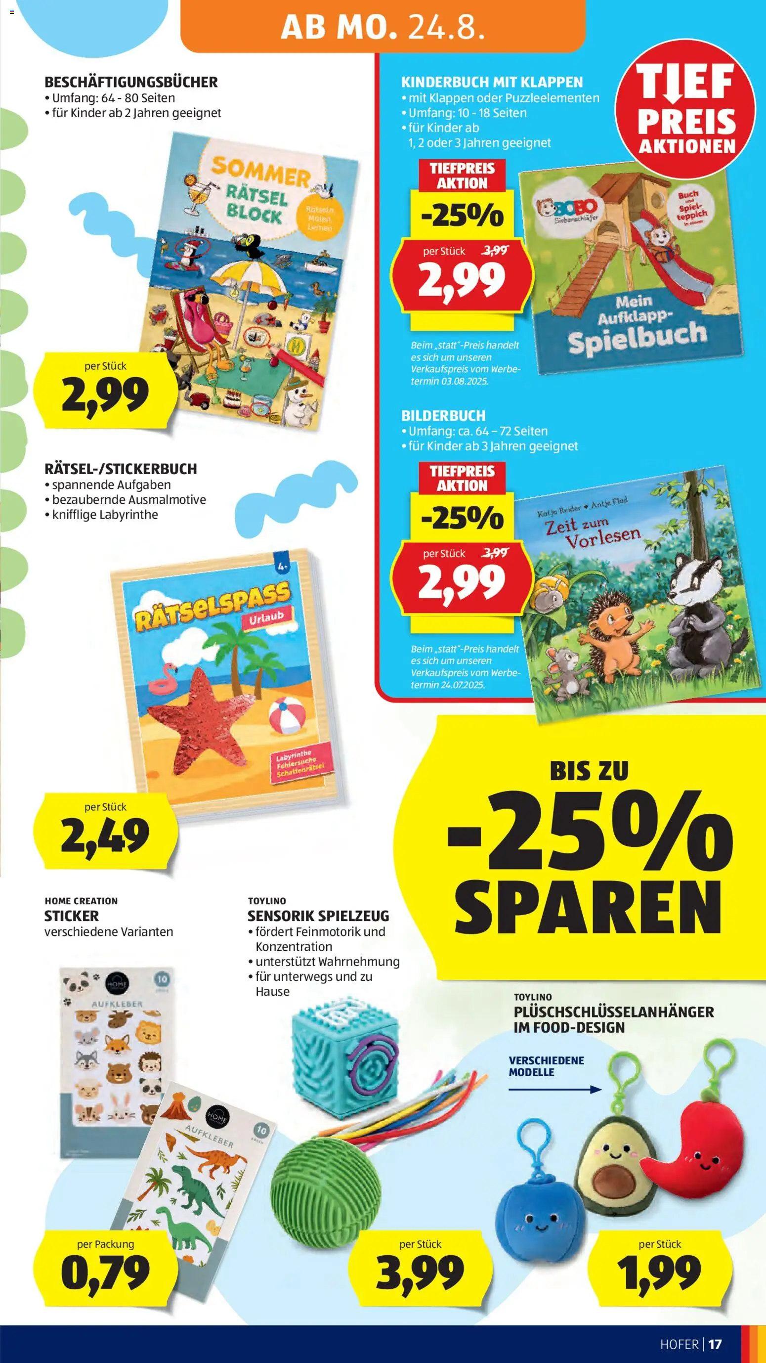 Hofer Flugblatt gültig ab 21.08.2026 | Seite: 29