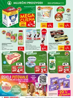 Spar Katalog - Pregled kataloga iz trgovine Spar, vrijedi od 01.07.2026 | Stranica: 18 | Proizvodi: Snickers, Čokolada, Ledo, Svježi sir
