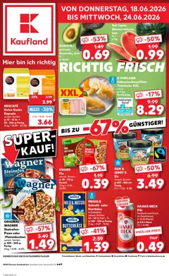 Náhled letáku Kaufland Německo leták - Bremen od 18.06.2026