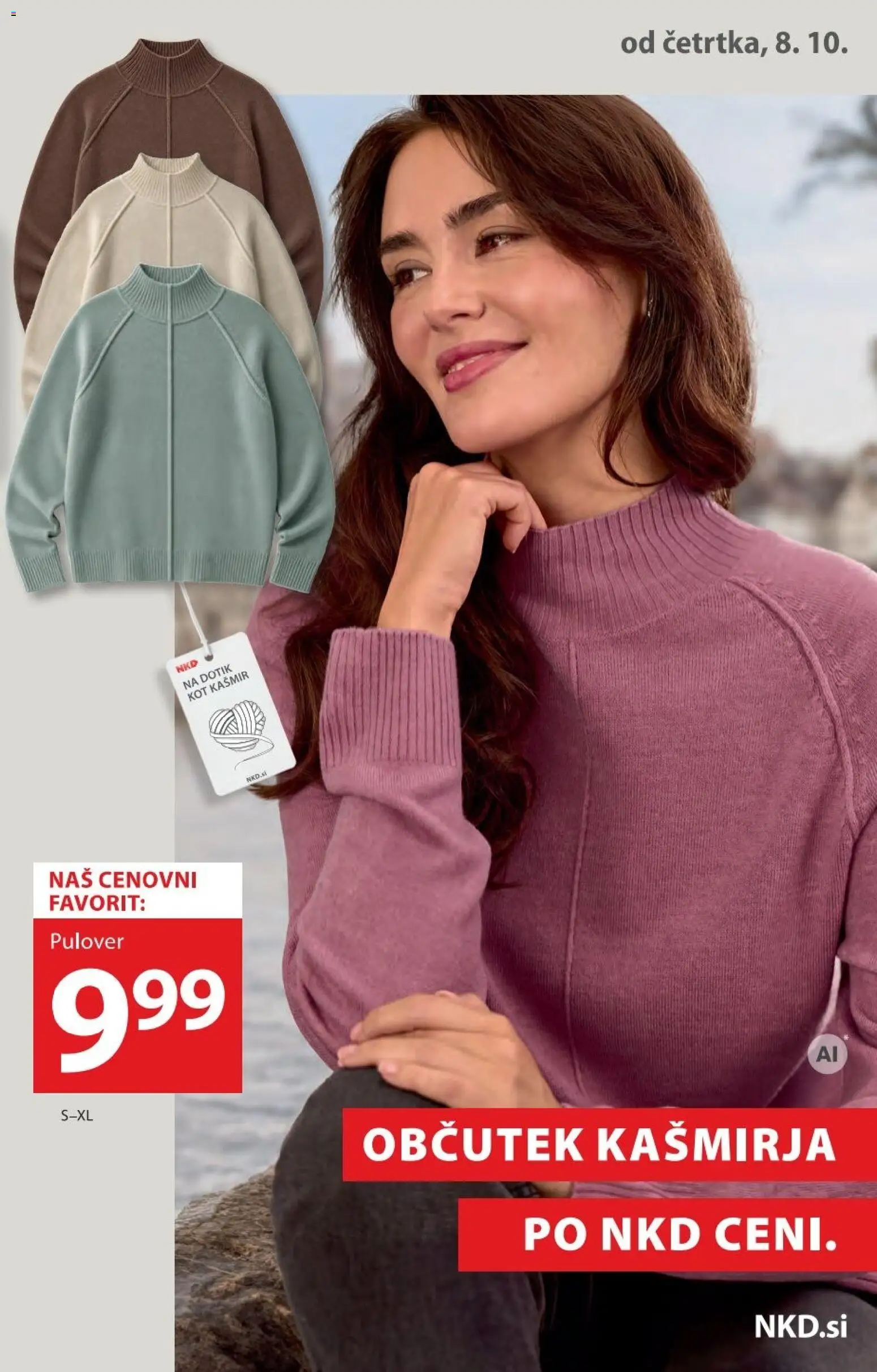 Novi NKD katalog ponudbe – veljaven od 08.10.2026 | Stran: 3 | Izdelki: Pulover