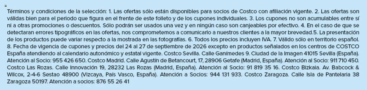 Costco 4 días de descuentos │ válido desde el 24/09/2026 | Página: 4