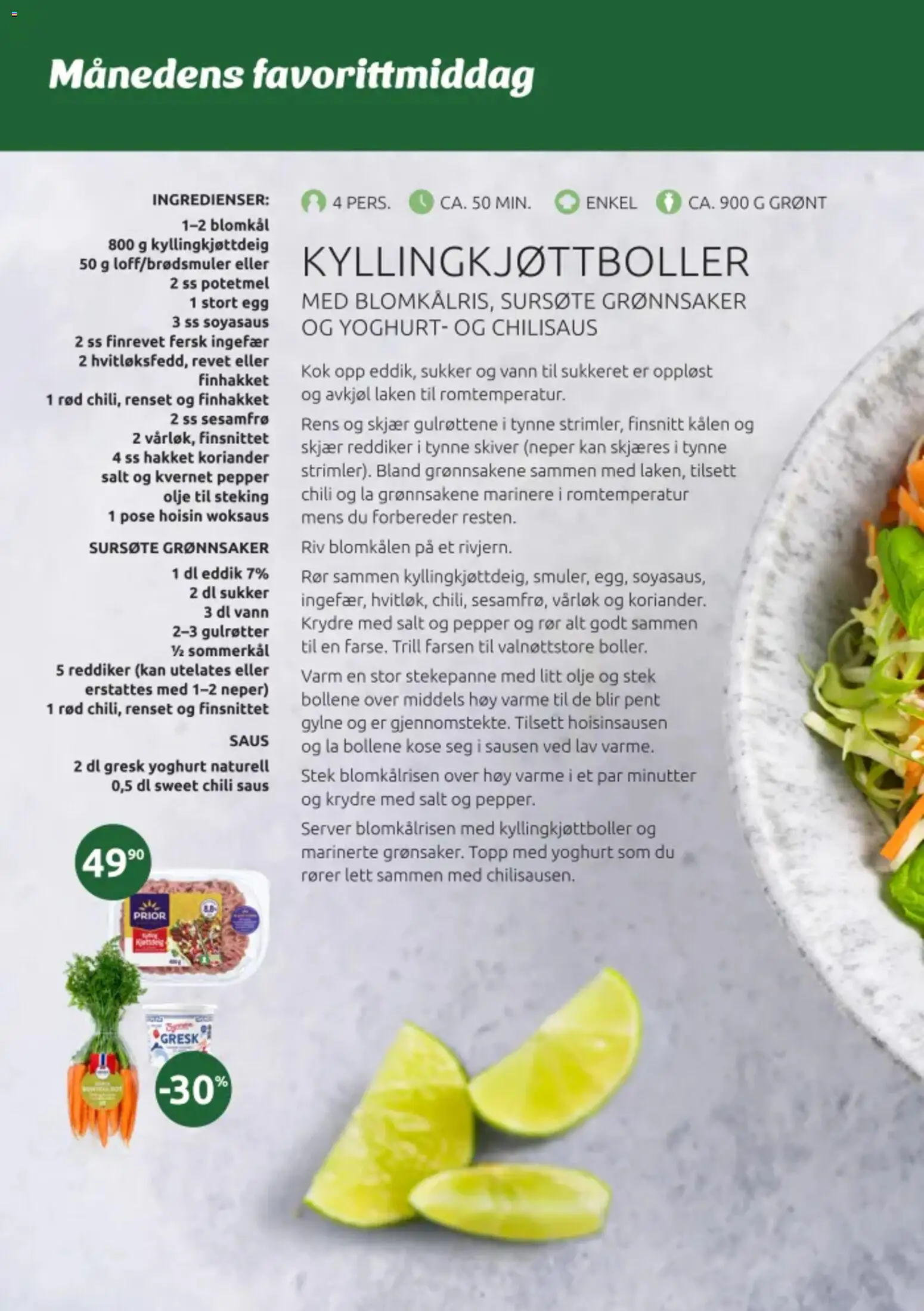 {H1} | Side: 8 | Produkter: Stekepanne, Yoghurt, Grønnsaker, Potetmel