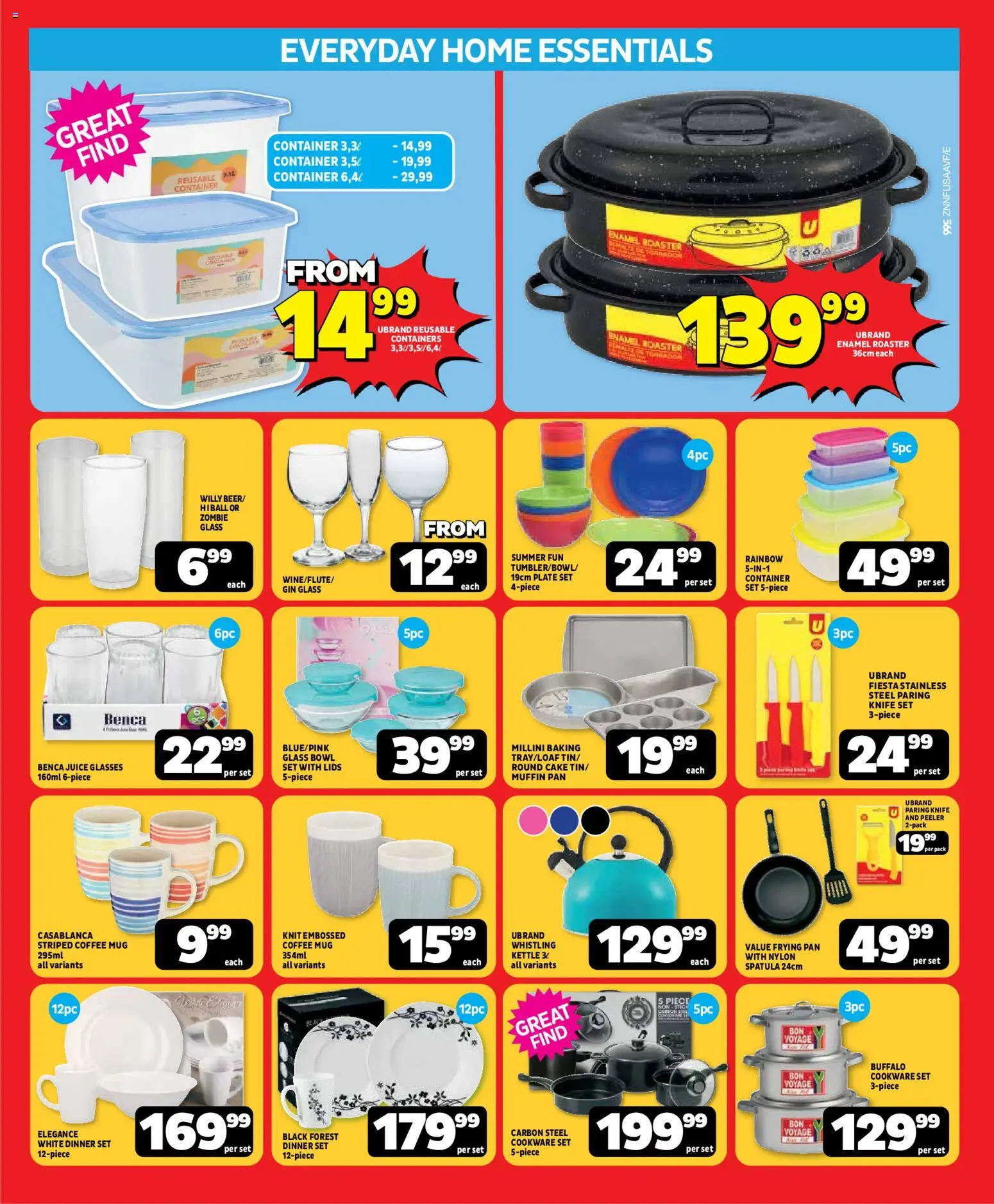 New Usave catalogue – valid from 21/09/2026 | Page: 2 | Products: Cake, Lids, Cookware, Mug