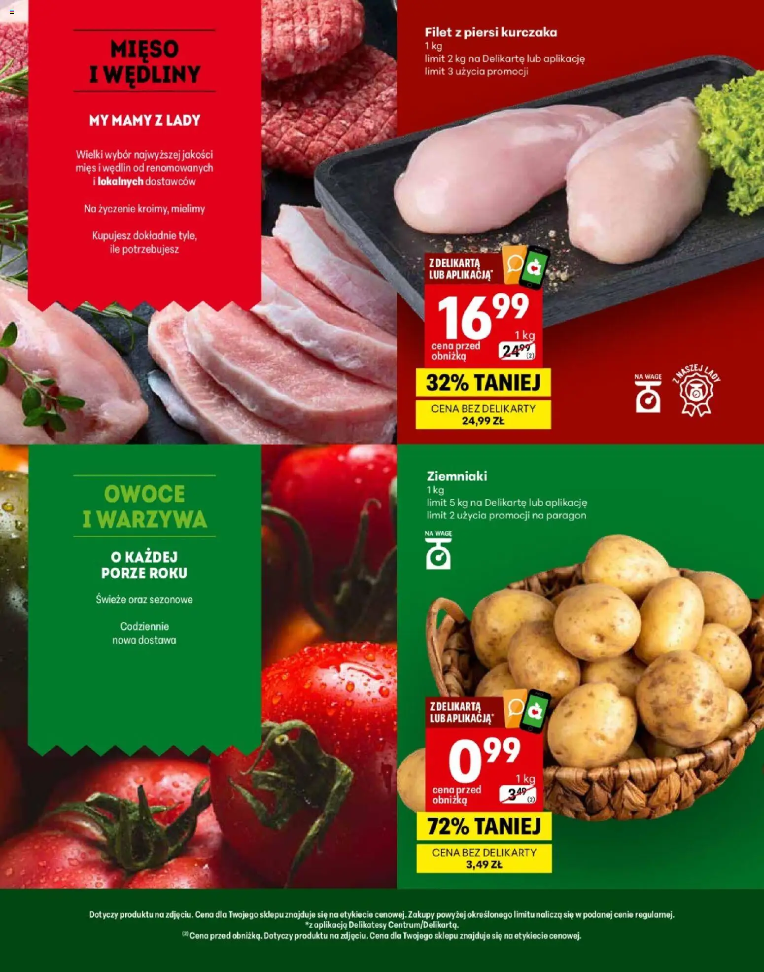 Delikatesy Centrum gazetka - Zawada Uszewska Otwarcie od 16.07.2026 | Strona: 2 | Produkty: Piersi, Delikatesy, Wędliny, Filet z piersi kurczaka