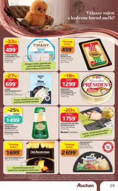Auchan Bor ajánlatok - amely érvényes a következő dátumtól: 2026.10.01. | Oldal: 29
