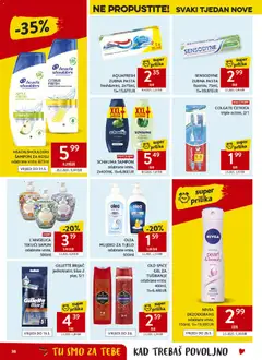SENSODYNE ZUBNA PASTA, fluoride, 75ml - Pregled kataloga iz trgovine Konzum, vrijedi od 06.05.2026 | Stranica: 38