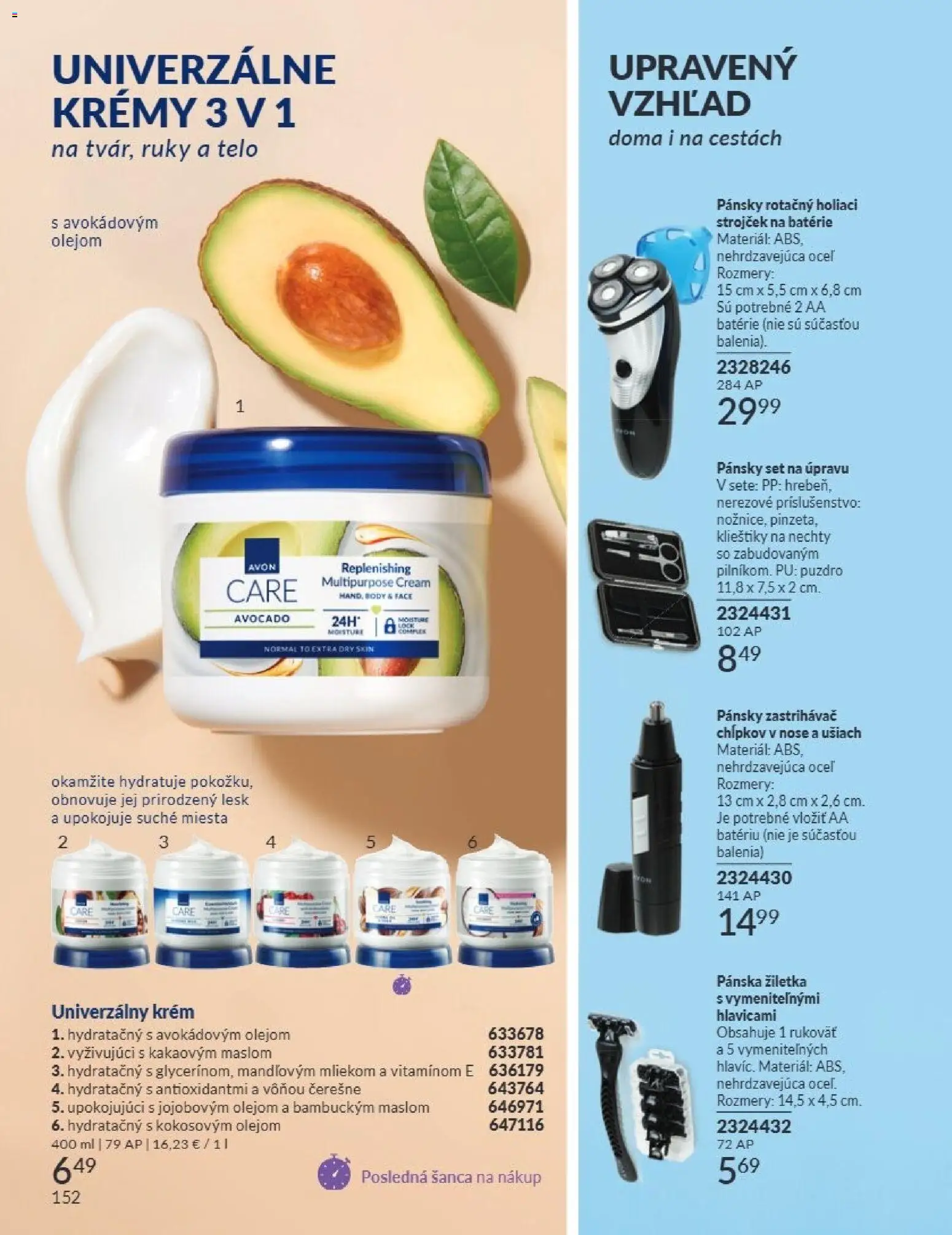 Nové Avon akcie – leták je platný od 01.07.2026 | Strana: 151 | Produkty: Strojček, Batérie, Puzdro, Čerešne