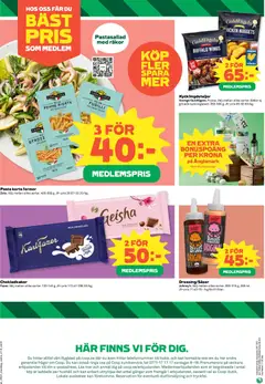 Coop Daglivs erbjudanden - Förhandsvisning av reklamblad från butik Coop Daglivs aktuell från 25.05.2026 | Sida: 8 | Produkter: Galler, Räkor, Pasta