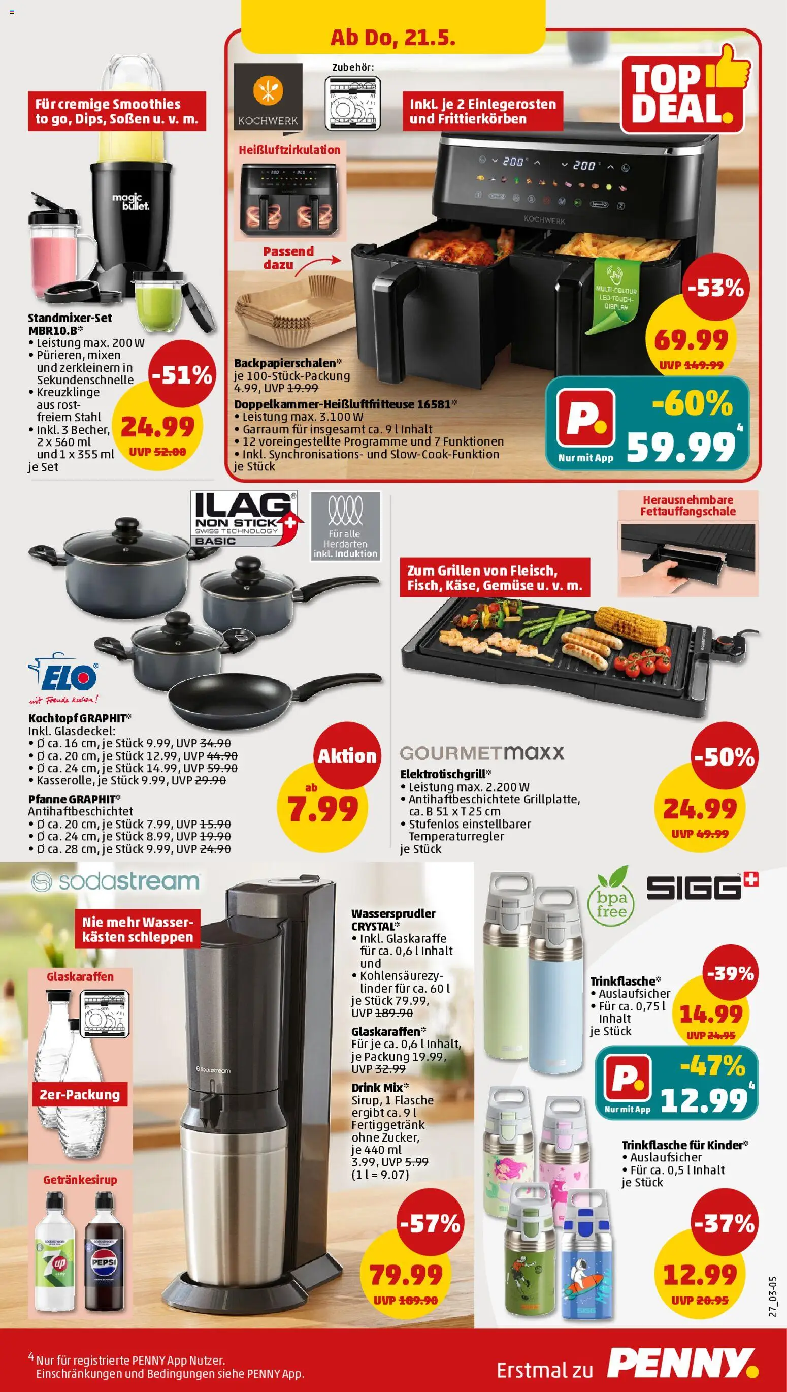 Penny Prospekt 	 – gültig ab 18.05.2026 | Seite: 29 | Produkte: Wasser, Gemüse, Pepsi, Sodastream