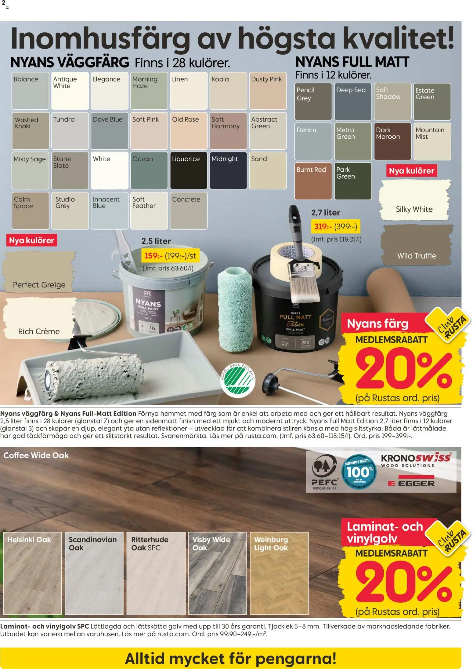 Rusta reklamblad aktuell från 21/09/2026 | Sida: 2