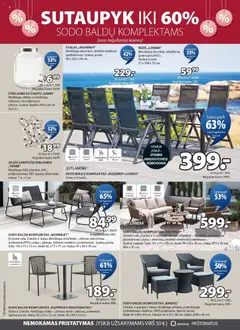 JYSK leidinys galioja nuo 16.06.2026 | Puslapis: 4 | Prekių: Sofa, Stalas, Kėdė