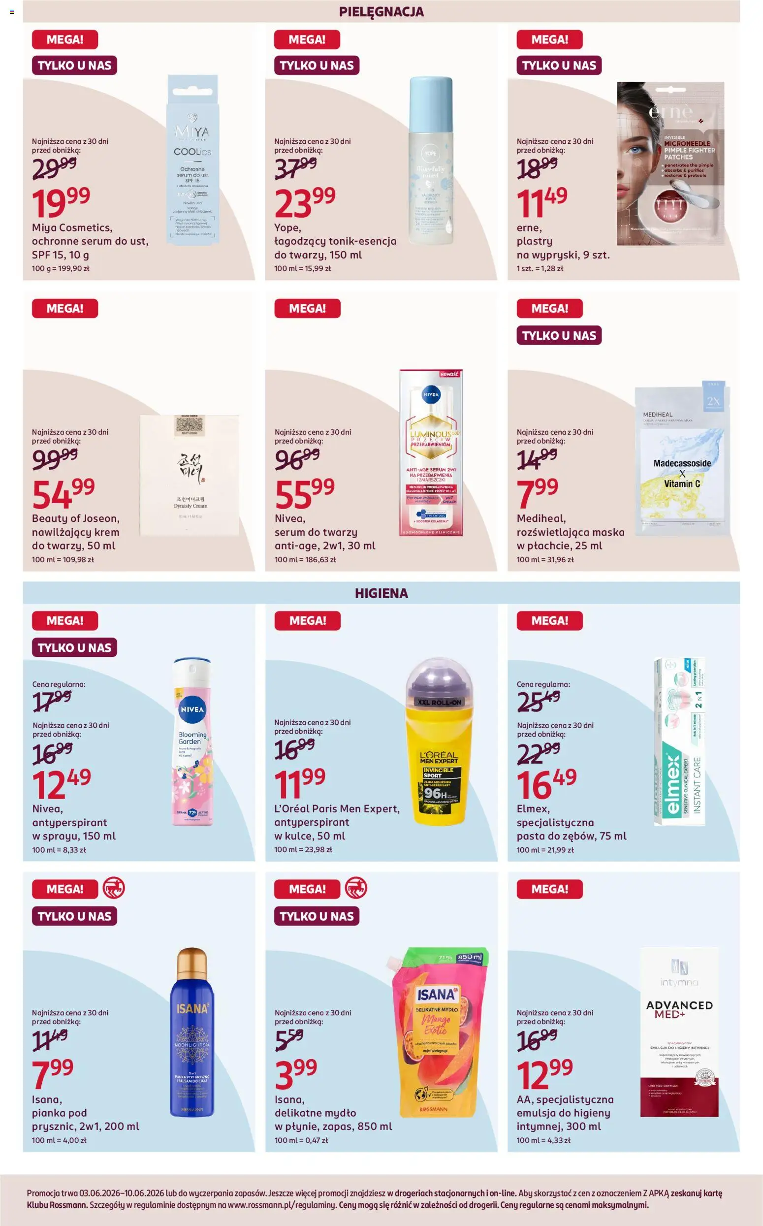 Rossmann gazetka od 03.06.2026 | Strona: 5 | Produkty: Maska, Mydło, Krem, Serum do twarzy