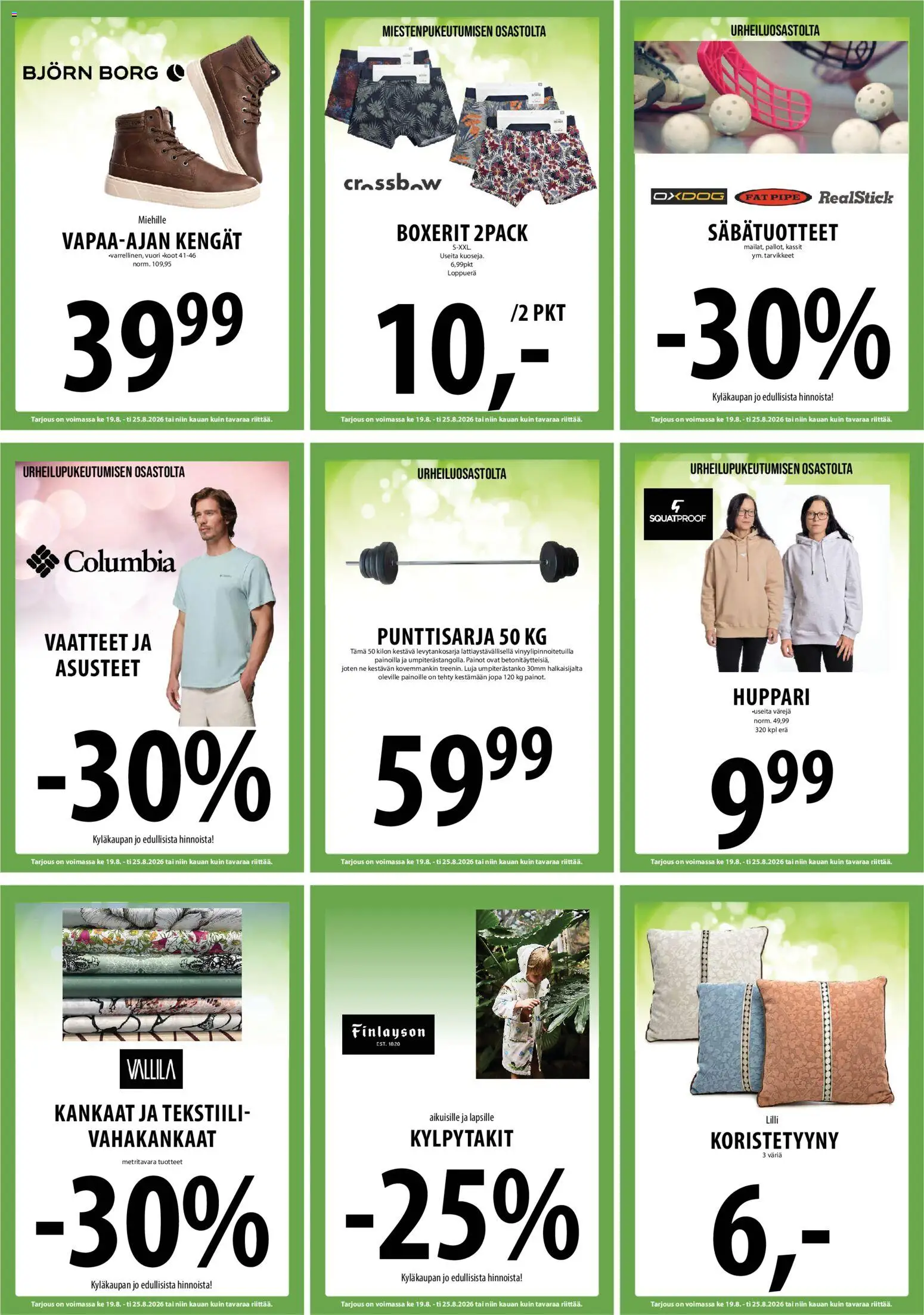 Tuuri tarjoukset – voimassa 19/08/2026 alkaen | Sivu: 14 | Tuotteet: Vaatteet, Huppari, Koristetyyny