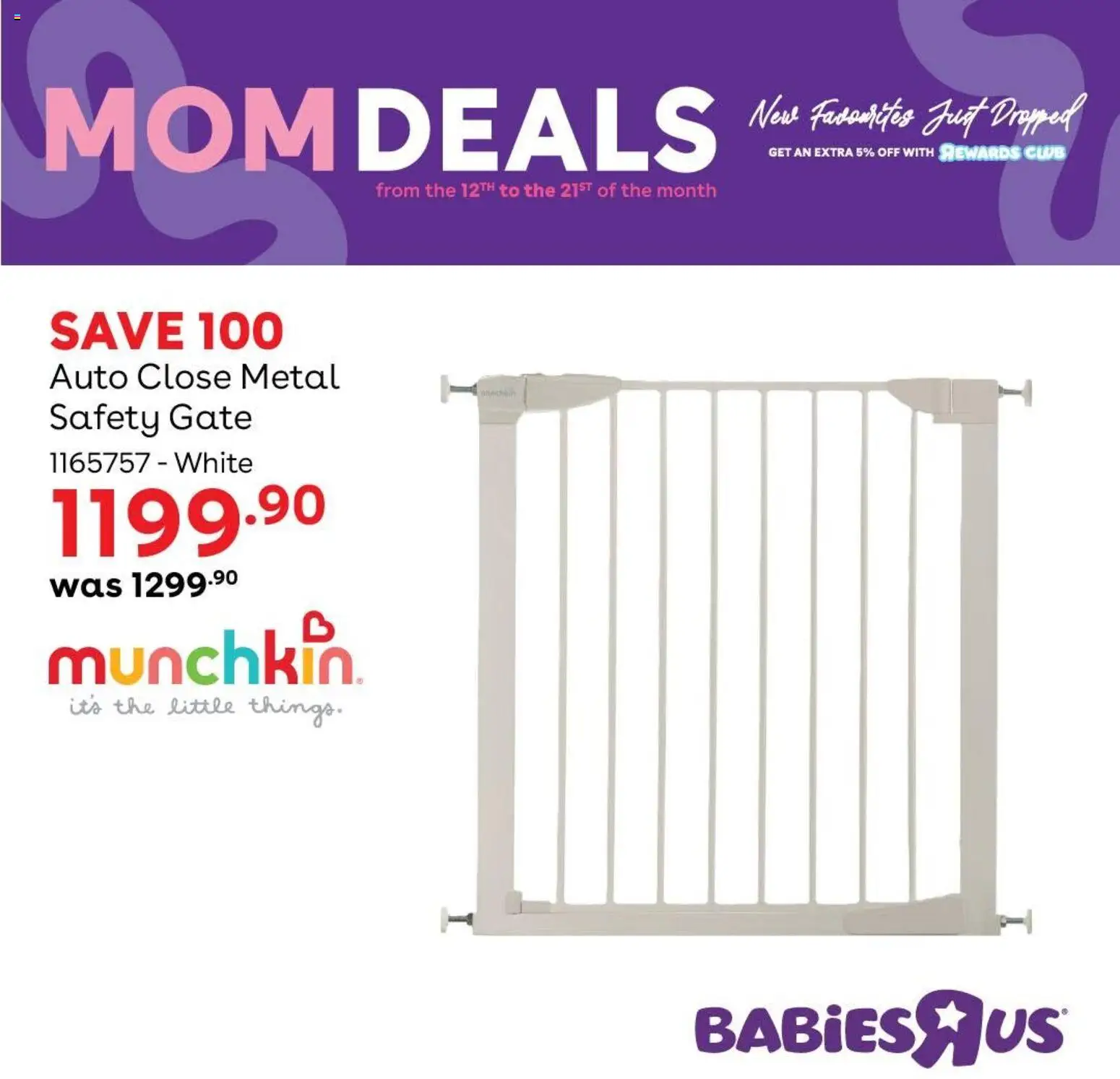 New Babies R Us catalogue – valid from 15.06.2026 | Page: 13 | Products: Gate