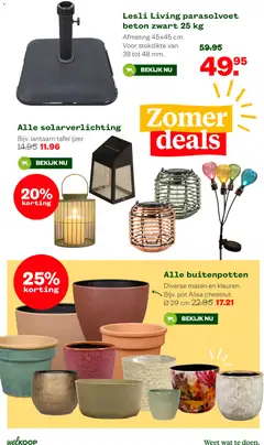 Welkoop folder - Voorbeeld van een folder van Welkoop, geldig van 22-06-2026 | Pagina: 14 | Producten: Pot, Lantaarn, Tafel
