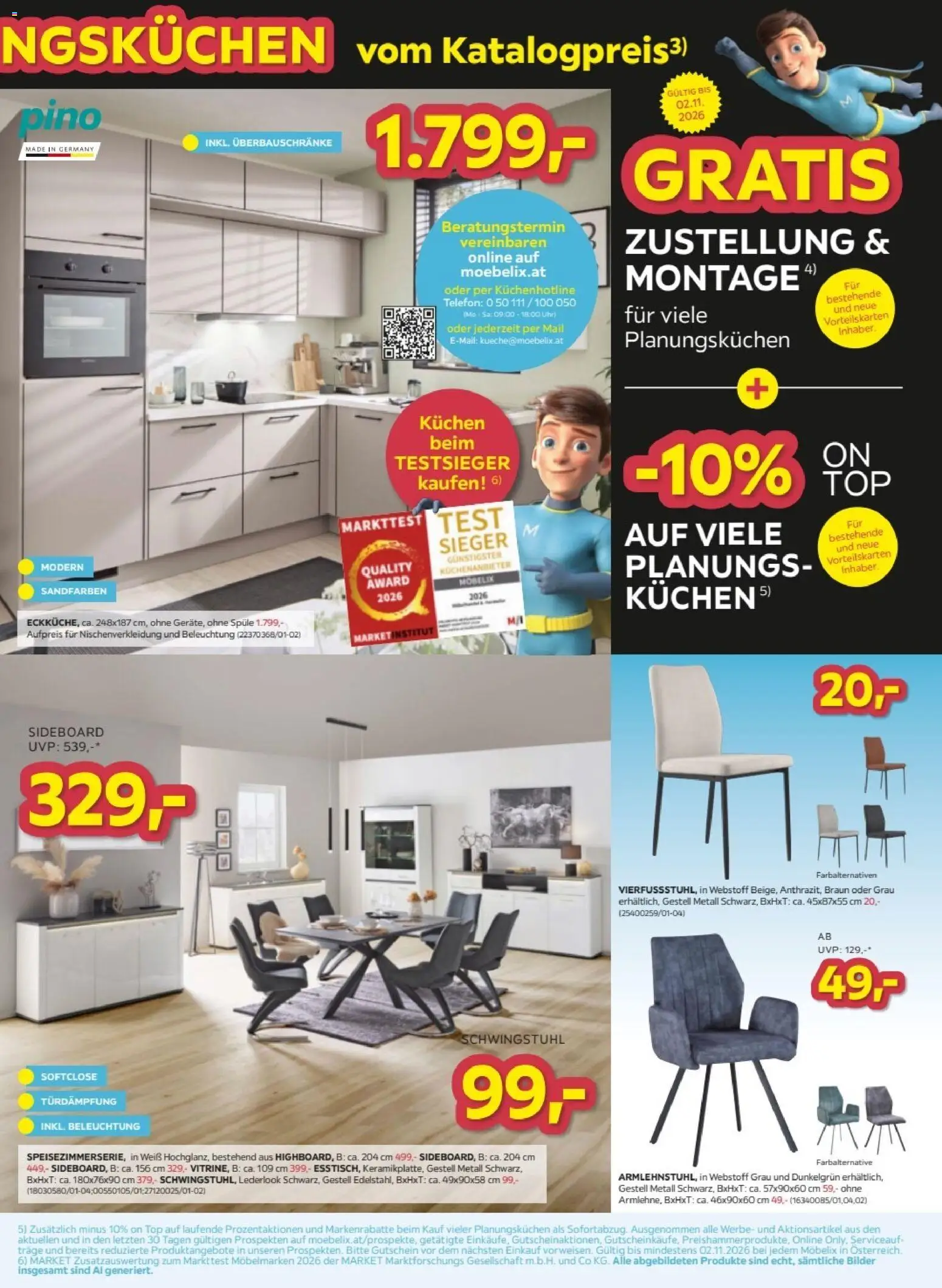 Möbelix Black Friday gültig ab 27.10.2026 | Seite: 7 | Produkte: Telefon, Uhr
