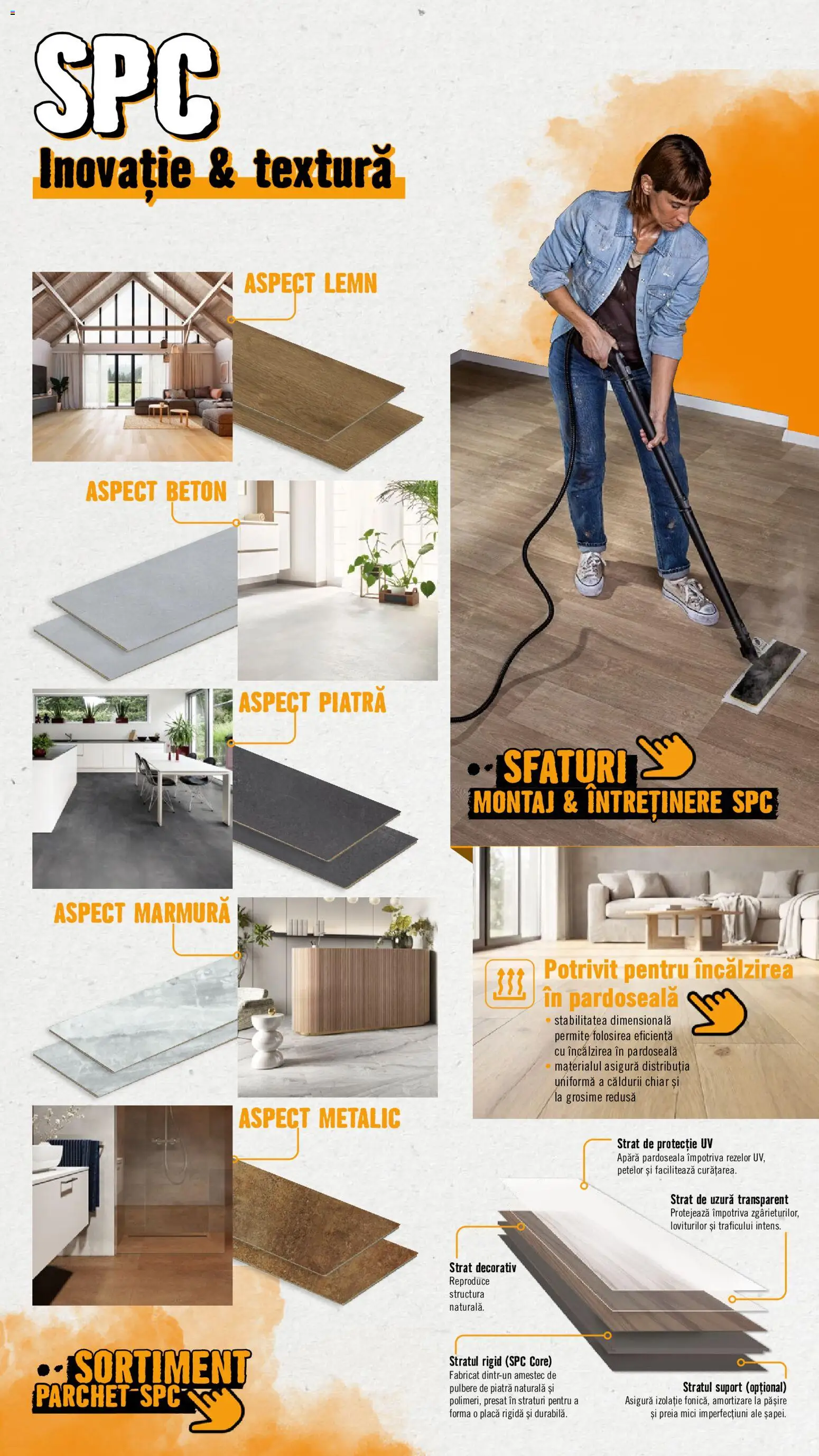 Noul catalog Hornbach – valabil de la 15.09.2026 | Pagină: 4 | Produse: Parchet, Pardoseală, Amestec, Suport