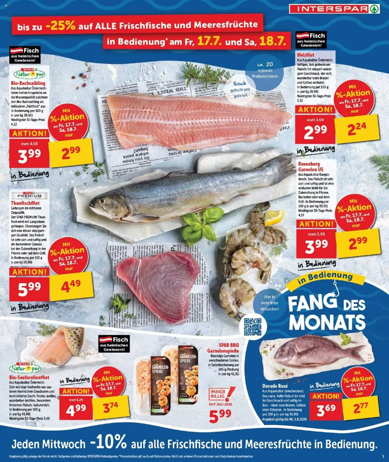 Interspar Flugblatt - Burgenland gültig ab 16.07.2026 | Seite: 6 | Produkte: Pasta, Meeresfrüchte, Fisch