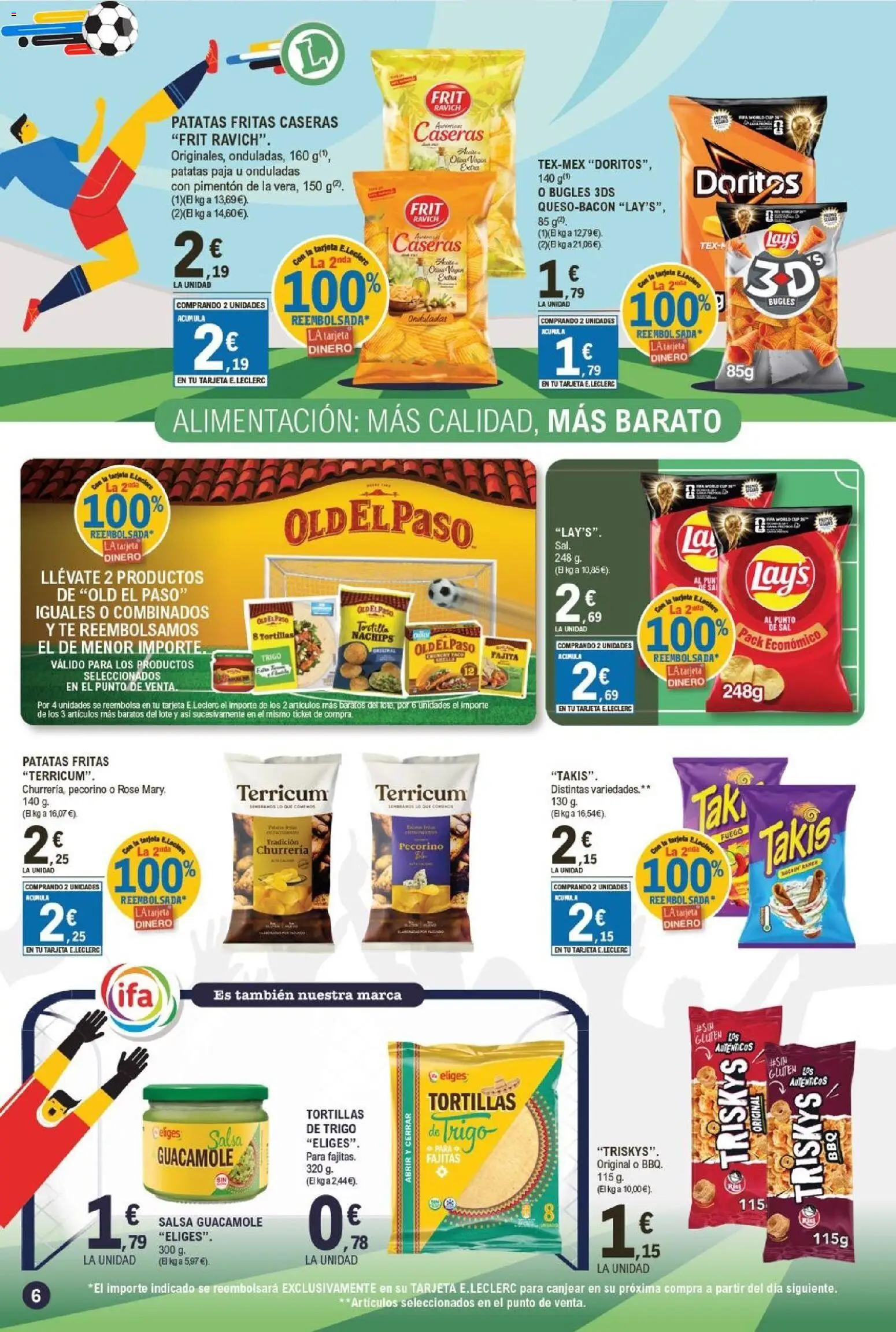 E.Leclerc folleto Gool │ válido desde el 03.06.2026 | Página: 6 | Productos: Guacamole, Té