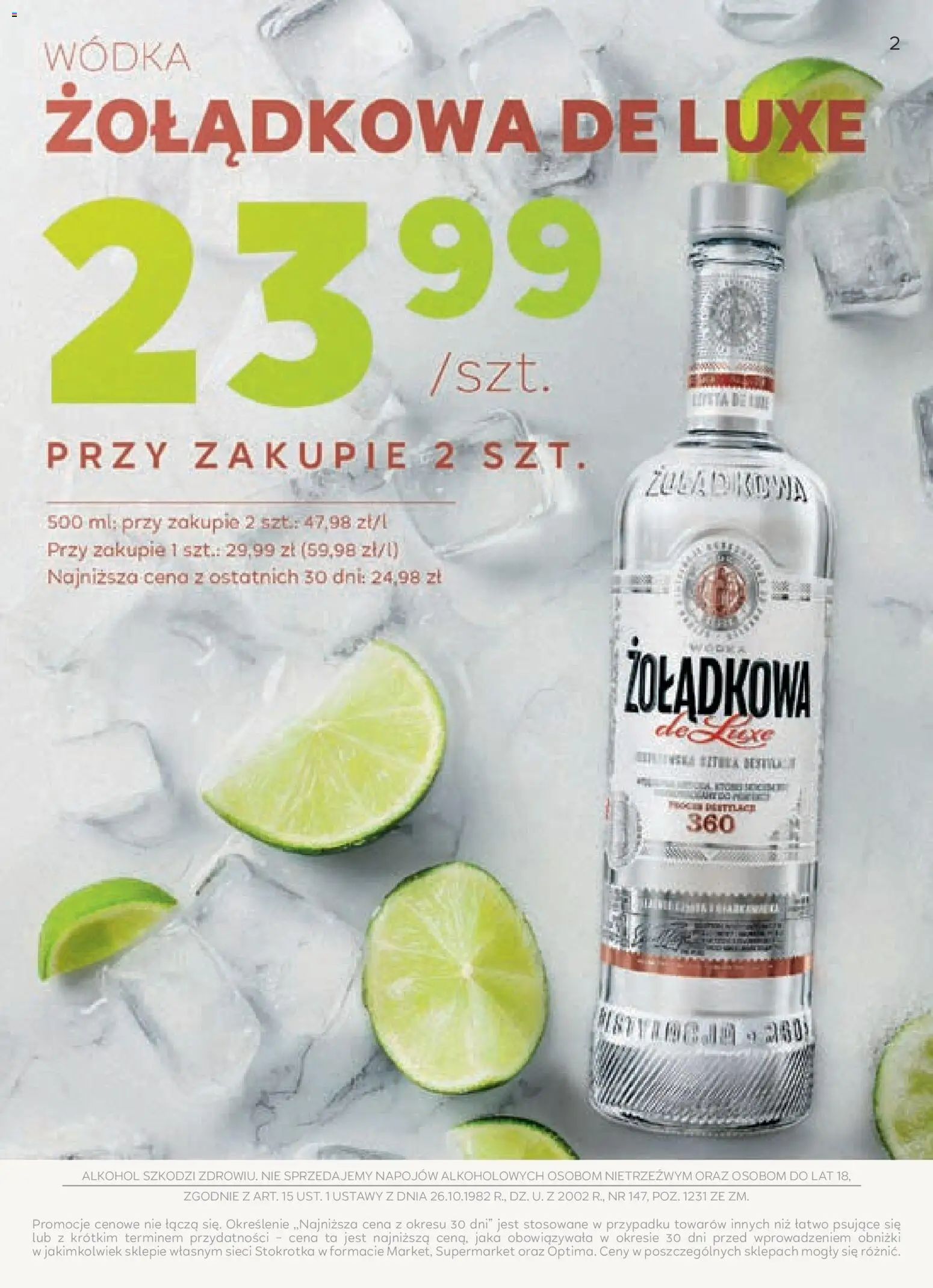Stokrotka gazetka - Oferta alkoholowa od 14.05.2026 | Strona: 2
