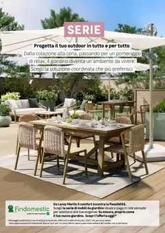 Anteprima del volantino Leroy Merlin volantino Giardino valido a partire dal 01/04/2026 | Pagina: 6 | Prodotti: Mobili da giardino