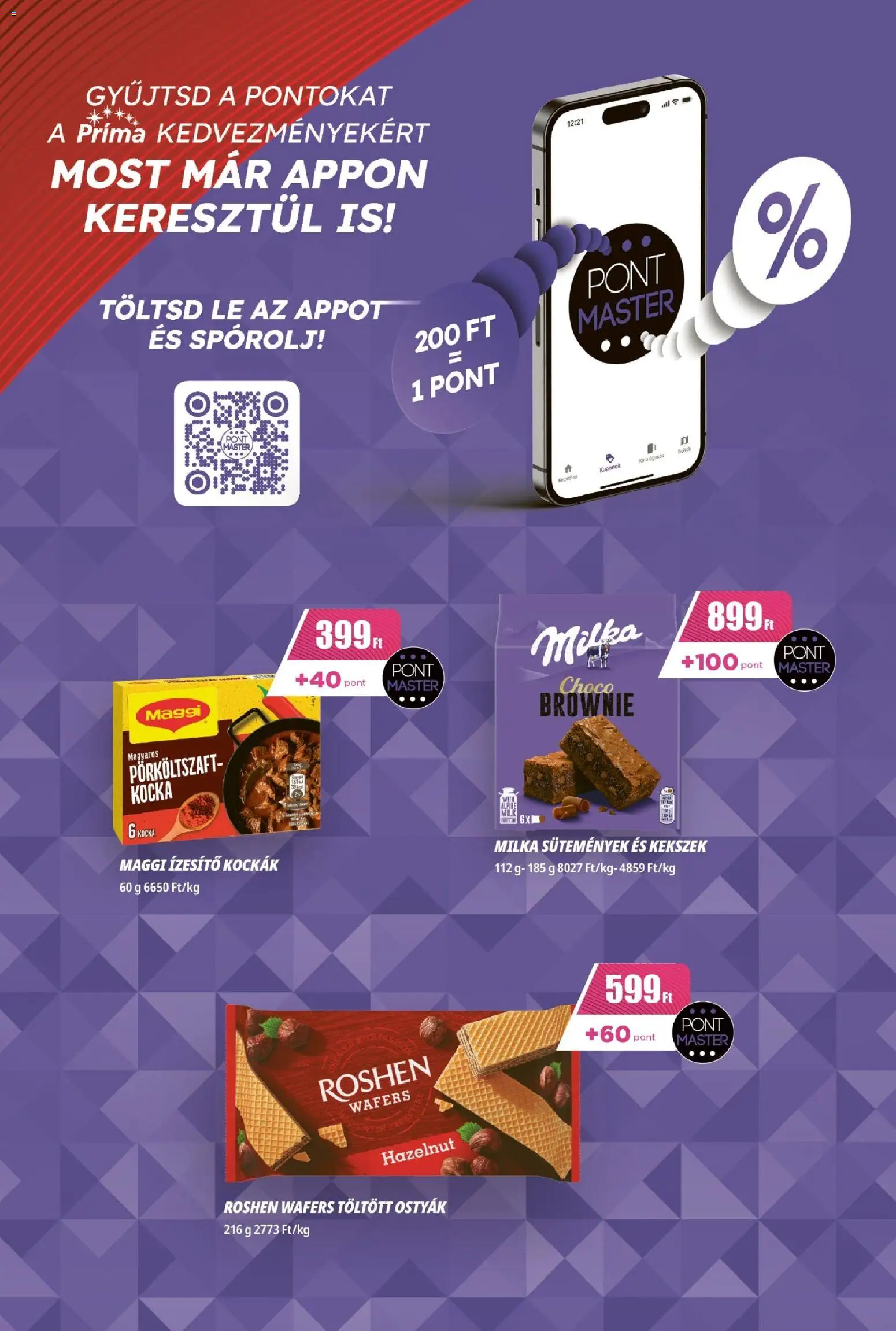 CBA Príma akciós ujság - amely érvényes a következő dátumtól: 2026.07.16. | Oldal: 6 | Termékek: Lé, Maggi, Sütemények, Kekszek