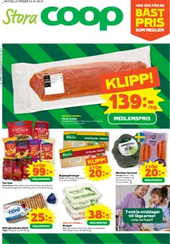 Stora Coop erbjudanden - Förhandsvisning av reklamblad från butik Stora Coop aktuell från 24/08/2026