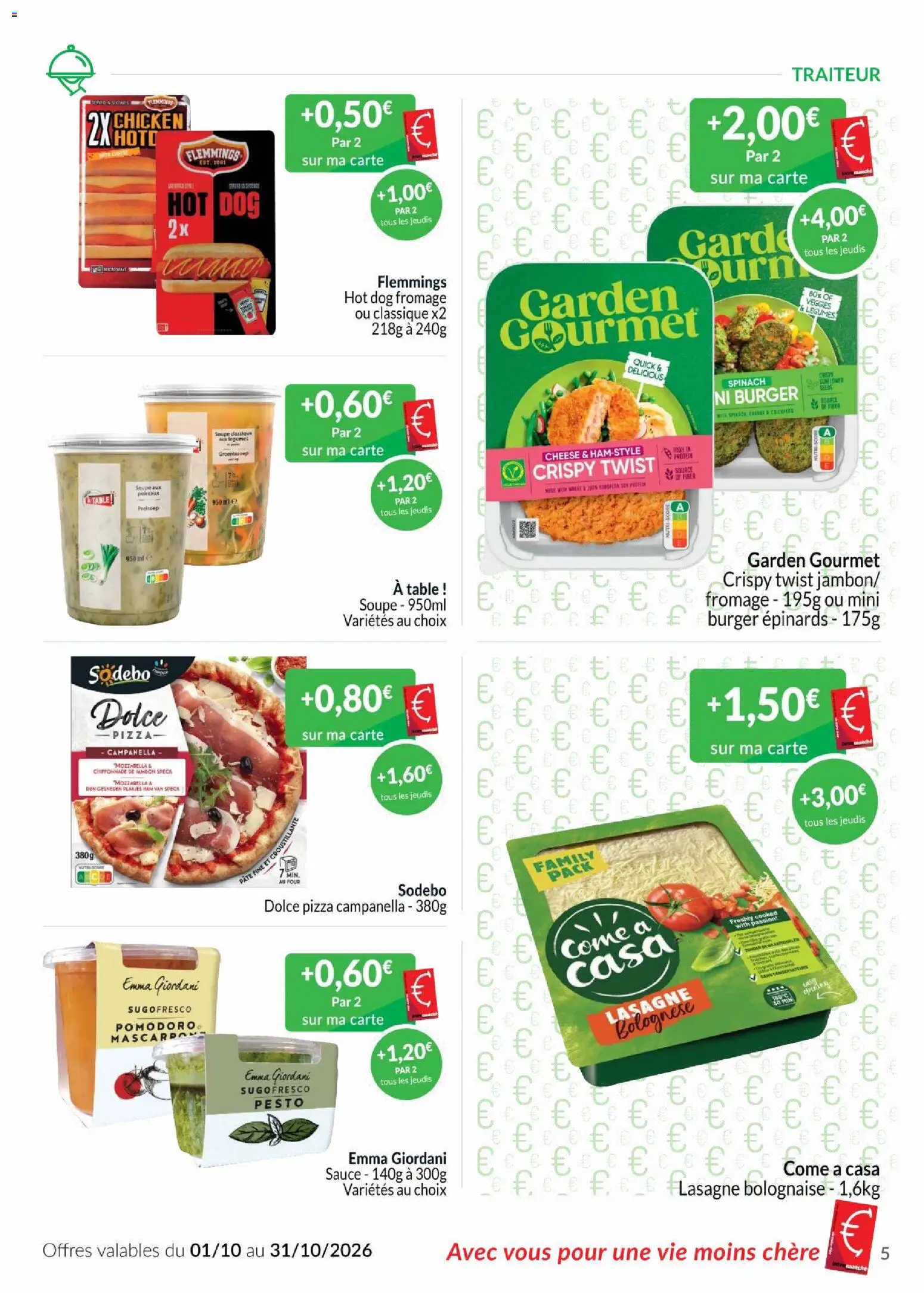 {H1} | Pagina: 5 | Producten: Pizza, Lasagne, Pâté, Pesto