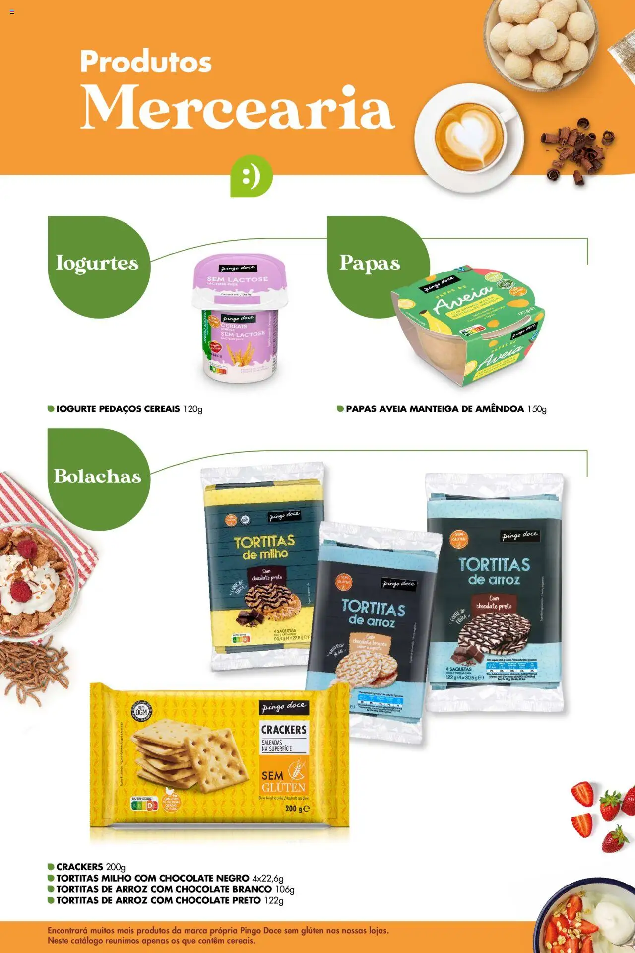Pingo Doce Sem Glúten │ válido de 16.05.2024 | Página: 12 | Produtos: Bolachas, Manteiga, Cereais, Milho