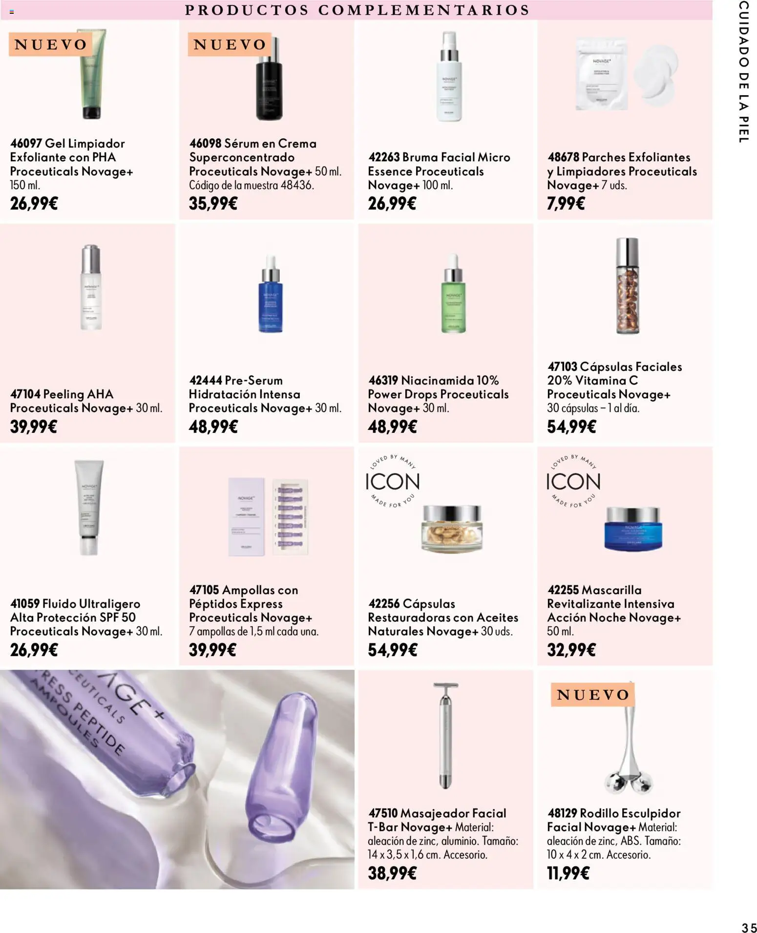 Oriflame - Catálogo Campaña 14 │ válido desde el 07/10/2026 | Página: 35 | Productos: Cápsulas, Peeling, Sérum, Crema