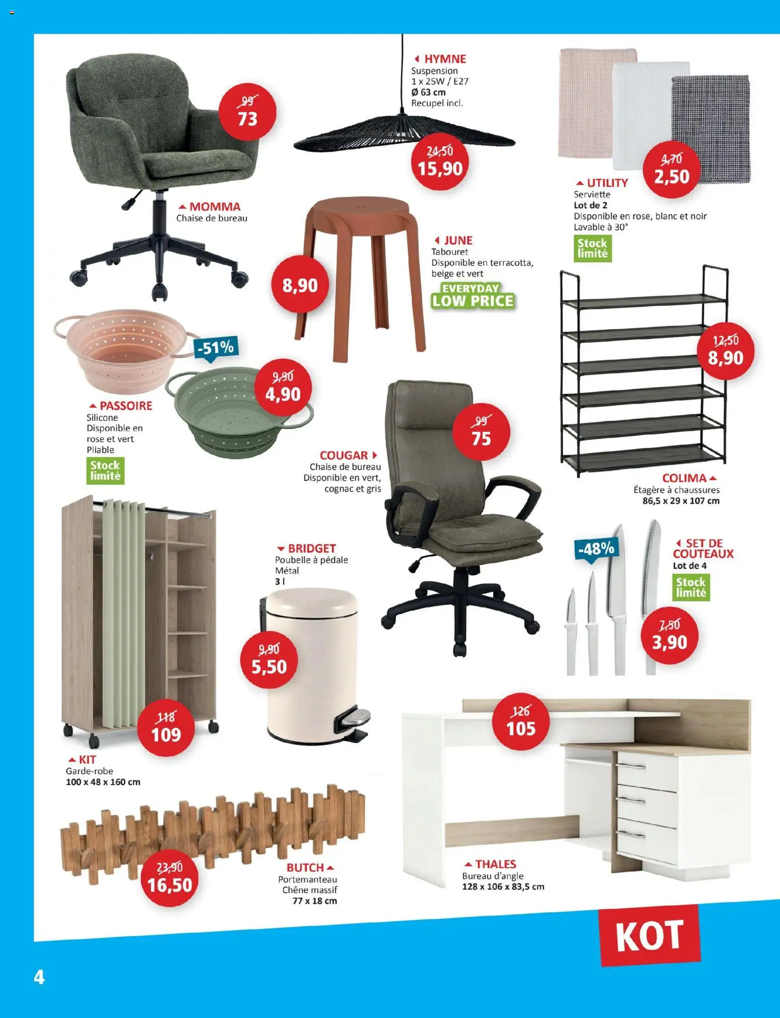 {H1} | Pagina: 4 | Producten: Bureau, Cognac