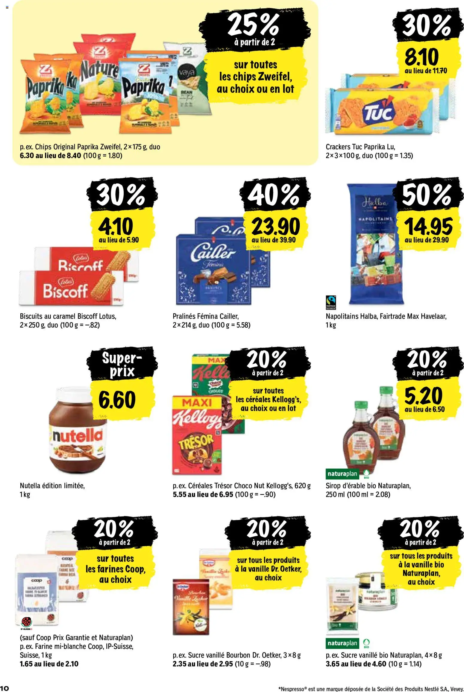 Coop aktionen FR – gültig ab 29.10.2026 | Seite: 10