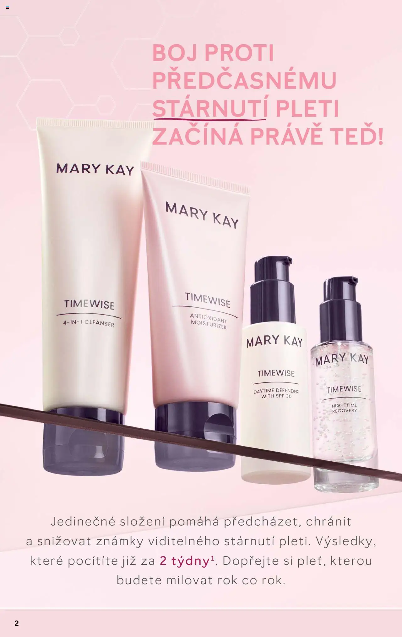 Mary Kay katalog - TimeWise® Zázračná sada od 30.09.2023 | Strana: 2 | Produkty: Známky, Sérum