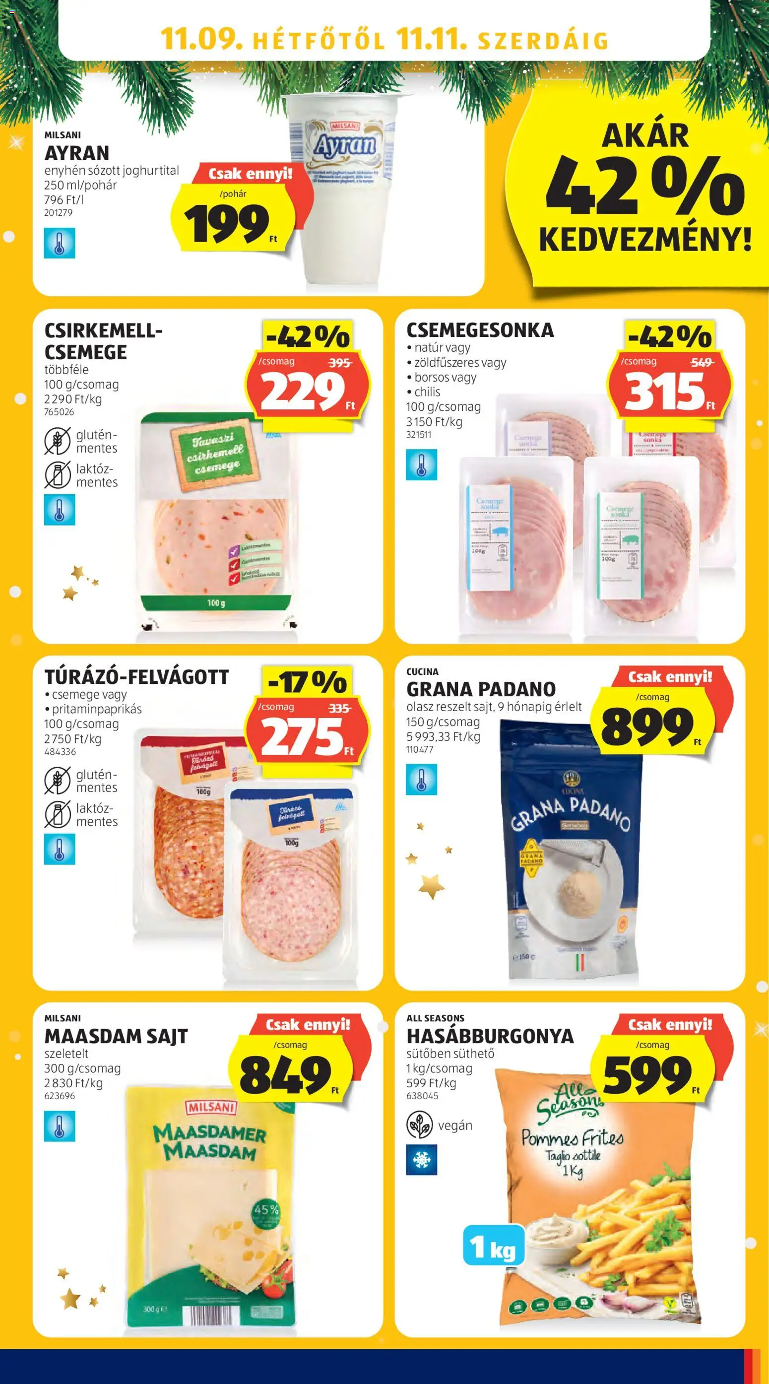 Aldi akciós ujság - amely érvényes a következő dátumtól: 2026.11.05. | Oldal: 39